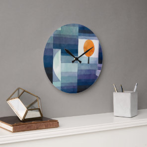 The Harbinger of Autumn ,Cubism Famous Painting Large Clock