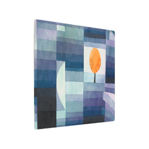The Harbinger of Autumn   Paul Klee   Metal Print