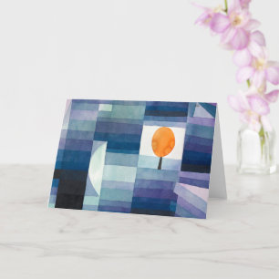 The Harbinger of Autumn - Paul Klee - Modern Art Card