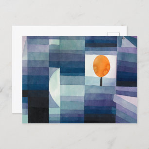 The Harbinger of Autumn   Paul Klee   Postcard