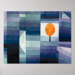 The Harbinger of Autumn | Paul Klee Poster