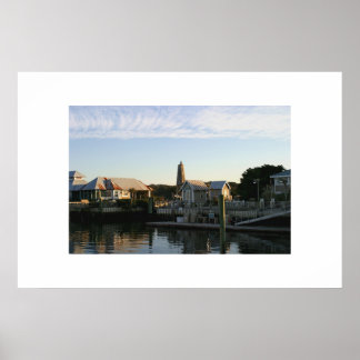 THe Harbor at Bald Head Island Poster