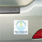 The Harbor Car Magnet