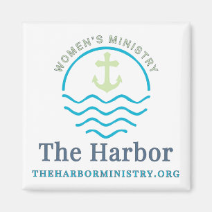 The Harbor Fridge Magnet