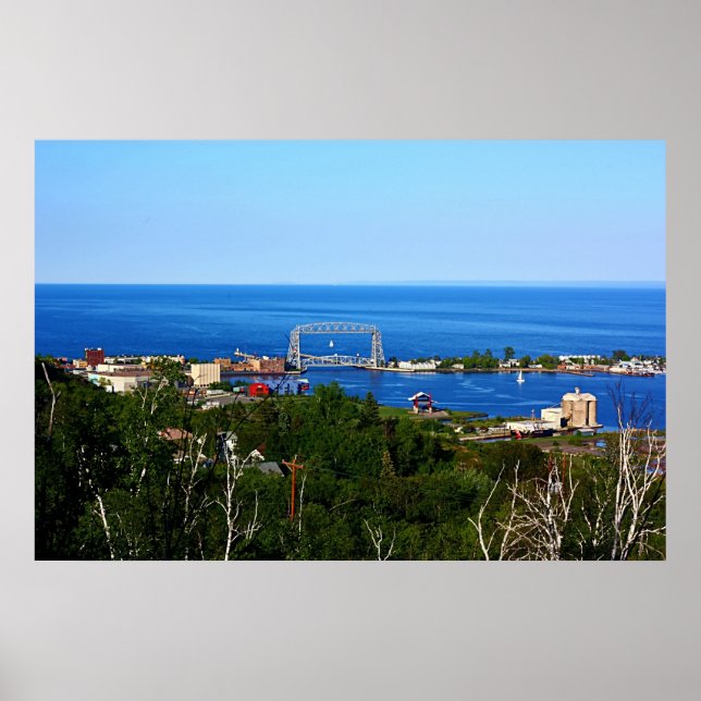 The Harbor from Skyline Poster (Front)