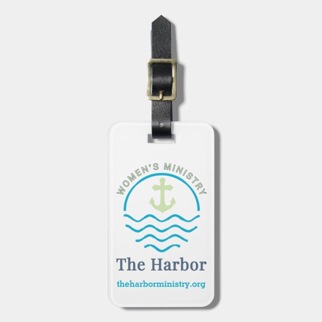 The Harbor Luggage Tag (Front Vertical)