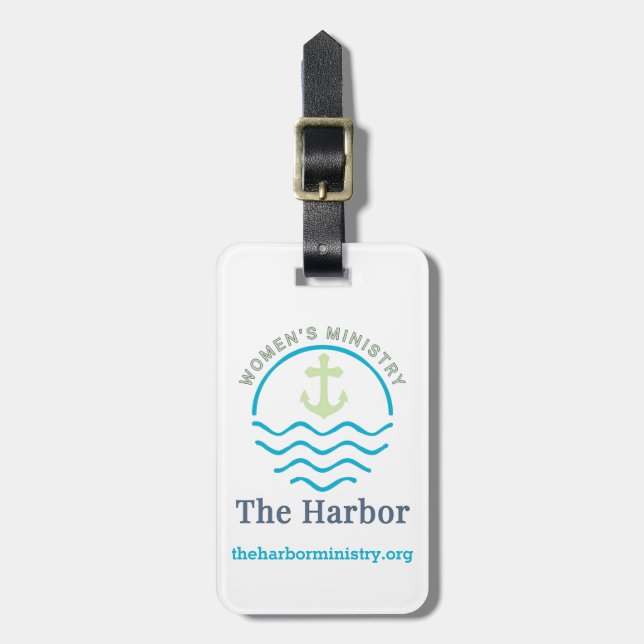 The Harbor Luggage Tag (Front Vertical)