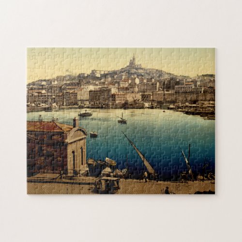 The Harbor Marseilles France Jigsaw Puzzle