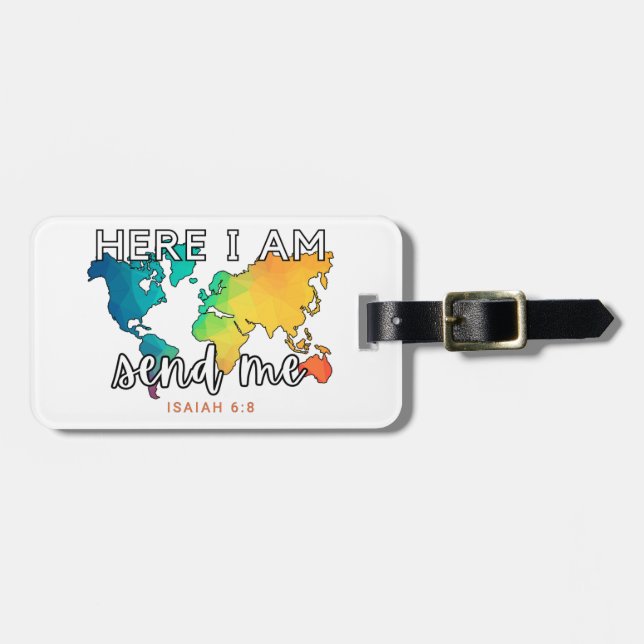 The Harbor Missions Luggage Tag (Front Horizontal)