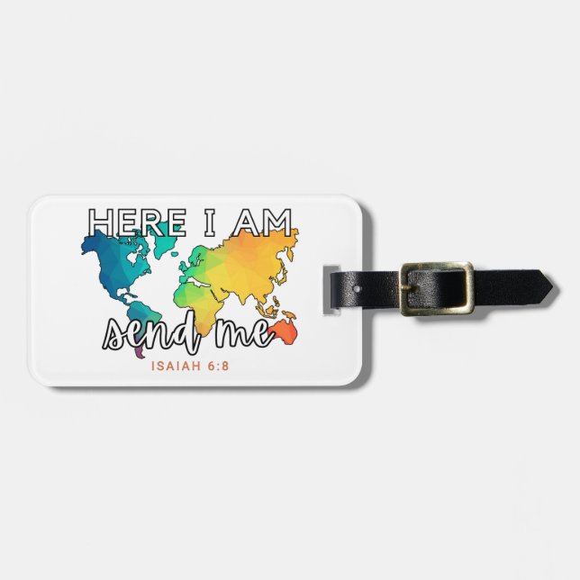 The Harbor Missions Luggage Tag (Front Horizontal)