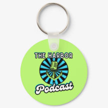 The Harbor Podcast QR Code Keychain