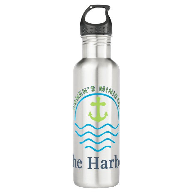 The Harbor Water Bottle (Front)