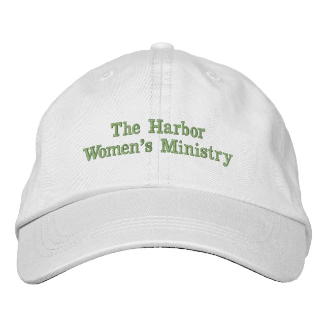 The Harbor Women's Ministry Embroidered Cap (Front)