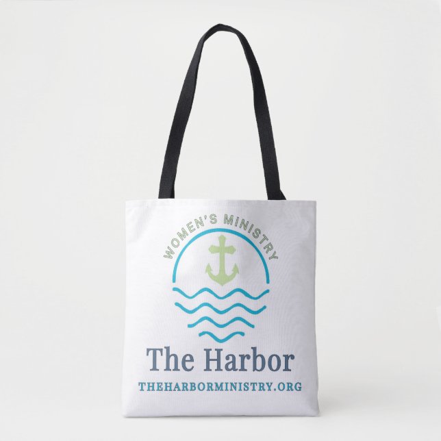 The Harbor Women's Ministry Tote Bag (Front)