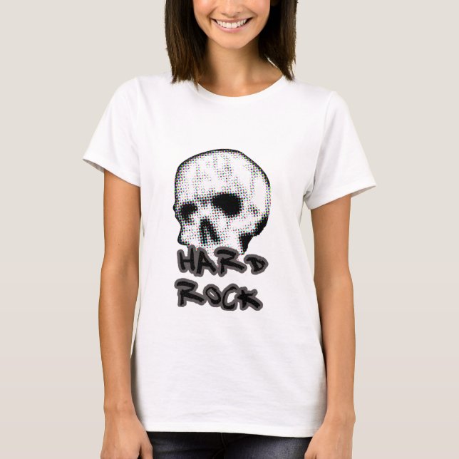 the hard rock music T-Shirt (Front)
