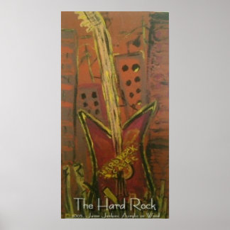 THE HARD ROCK POSTER