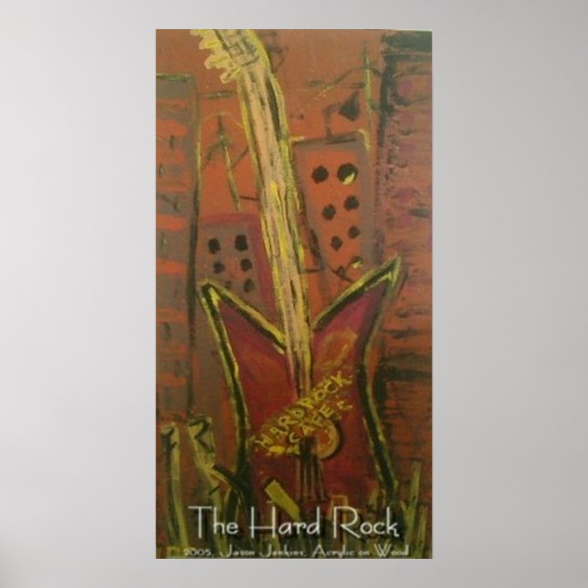 THE HARD ROCK POSTER (Front)