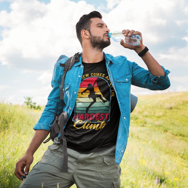 The Hardest Climb T-Shirt (Creator Uploaded)