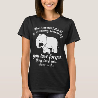 the hardest thing is watching something you love f T-Shirt