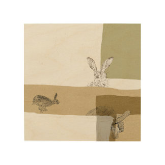 The Hare and the Tortoise An Aesop's Fable Wood Wall Decor