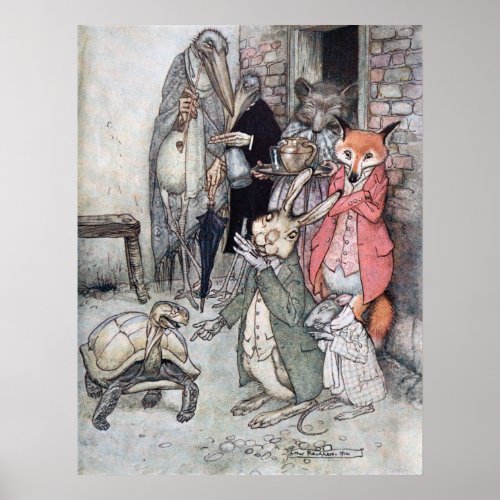 The Hare and the Tortoise Poster