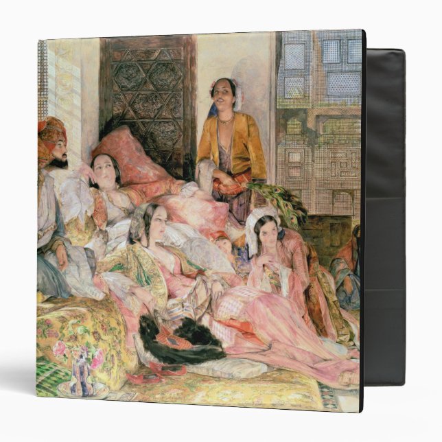 The Harem, c.1850 3 Ring Binder (Front/Inside)