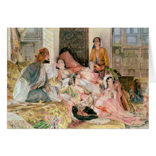 The Harem, c.1850 Cards (Front Horizontal)