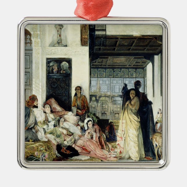 The Harem Metal Ornament (Front)