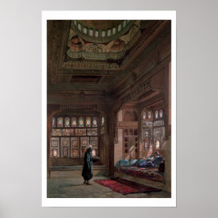 The Harem of Sheikh Sadat, Cairo, 1870 Poster