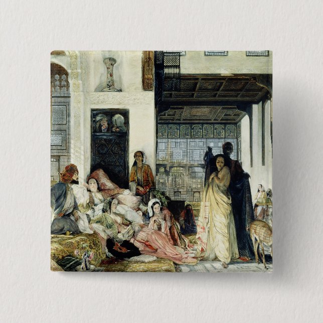 The Harem Pinback Button (Front)