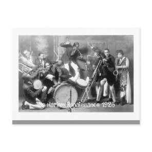 The Harlem Renaissance 1926 – Jazz Era Postcard