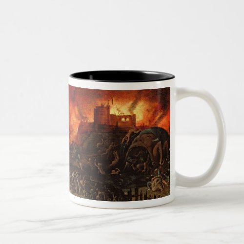 The Harrowing of Hell Two_Tone Coffee Mug