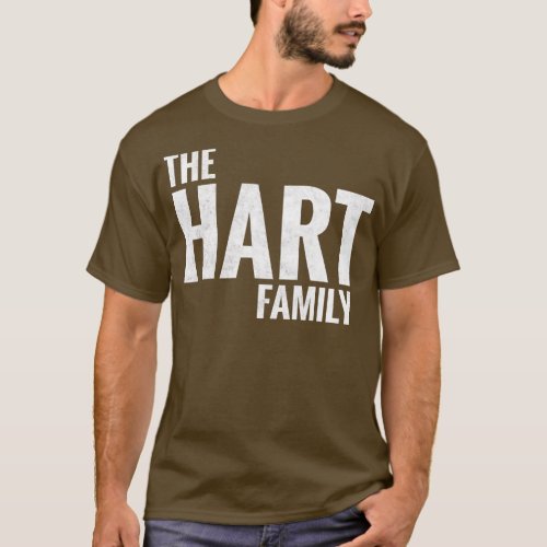 The Hart Family Hart Surname Hart Last name 1 T_Shirt
