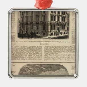 The Hartford Fire Insurance Company Metal Ornament