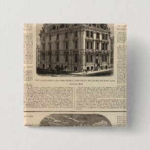 The Hartford Fire Insurance Company Pinback Button