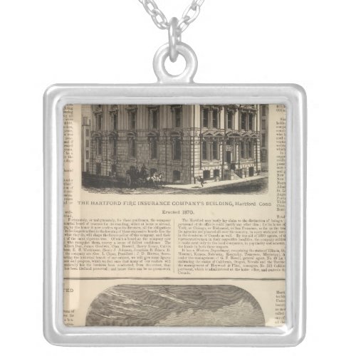 The Hartford Fire Insurance Company Silver Plated Necklace