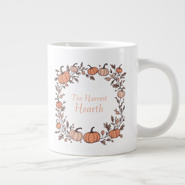 The Harvest Hearth Giant Coffee Mug (Right)
