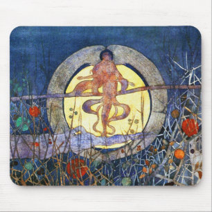 The Harvest Moon - Charles Rennie Mackintosh Mouse Pad