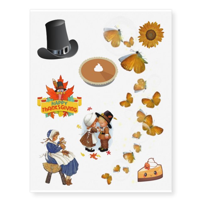 The Harvest Temporary Tattoos (Front)