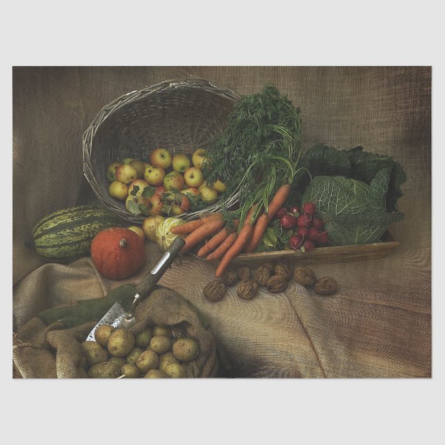 the harvest tissue paper (Front)