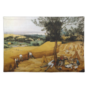 The Harvesters by Pieter Bruegel the Elder 1565 Cloth Placemat