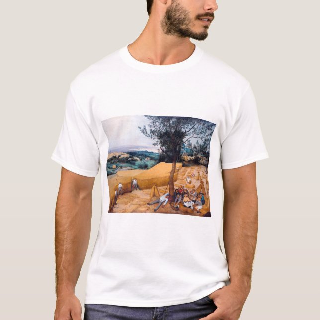 The Harvesters, Pieter Bruegel T-Shirt (Front)