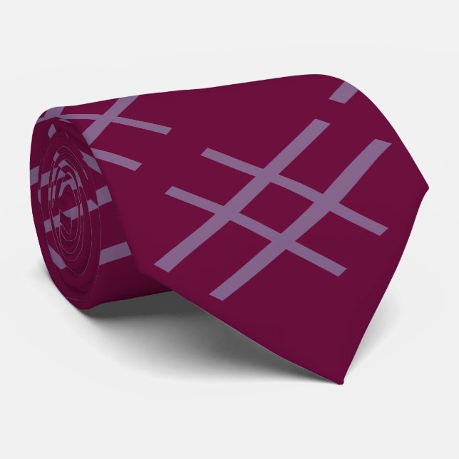 The #Hashtag Neck Tie (Rolled)