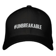 The Hashtag #UNBREAKABLE FlexFit Hat
