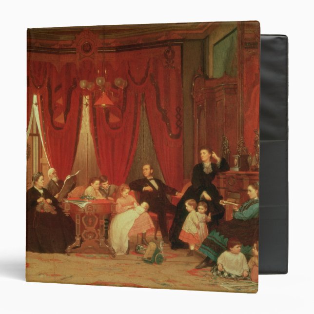 The Hatch Family, 1870-71 Binder (Front/Inside)