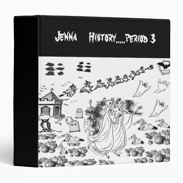 The Haunted Ceremony- 3 Ring Binder (Front/Spine)