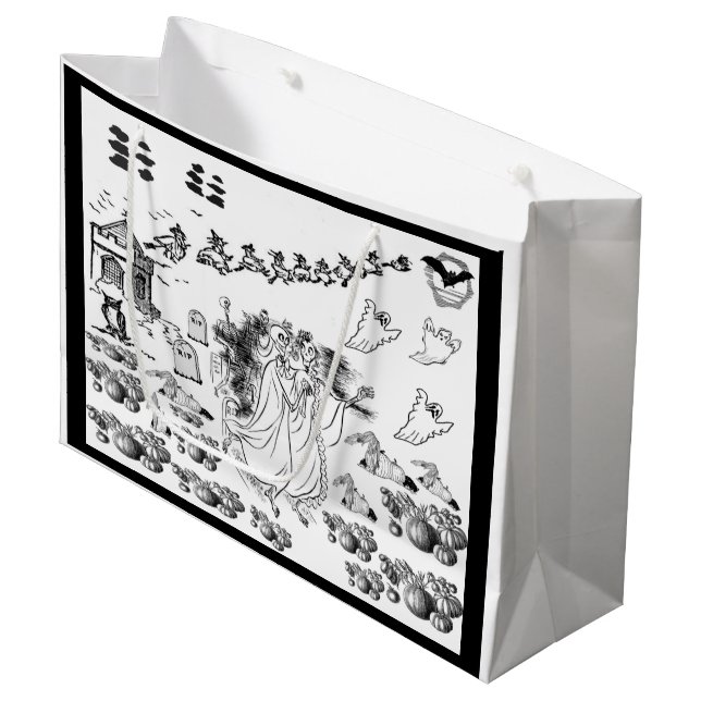The Haunted Ceremony - Large Gift Bag (Front Angled)