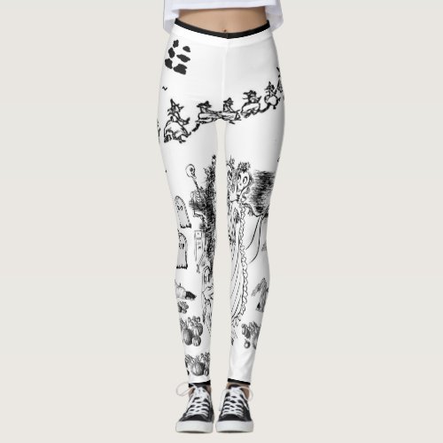 The Haunted Ceremony _ Leggings