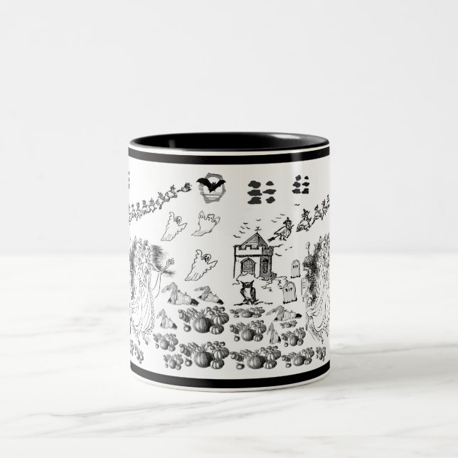 The Haunted Ceremony - Two-Tone Coffee Mug (Center)