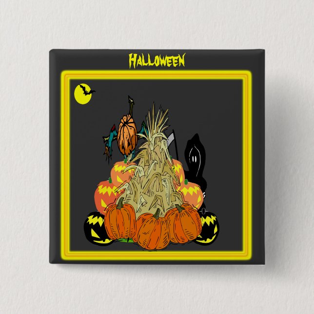 The Haunted Cornstalk - Button (Front)